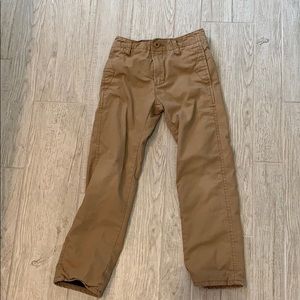 Fleece lined khakis